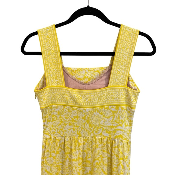 Michael Kors Tiered Floral Maxi Sundress Crepe Jersey Stretch - Picture 7 of 10